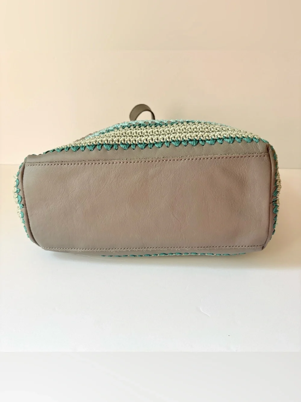 The Sak Back to Bali Gray Leather Hobo Bag Purse